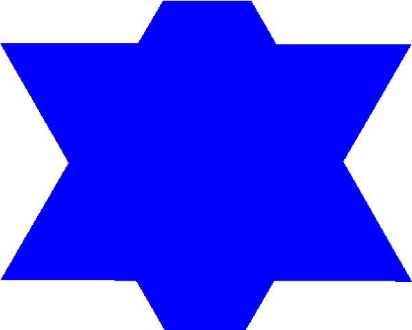 Star Of David Clipart Solid Star - Star Of David Clipart Solid Star (640x480)