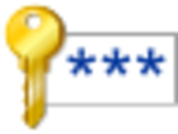 Clipart Password (600x600)