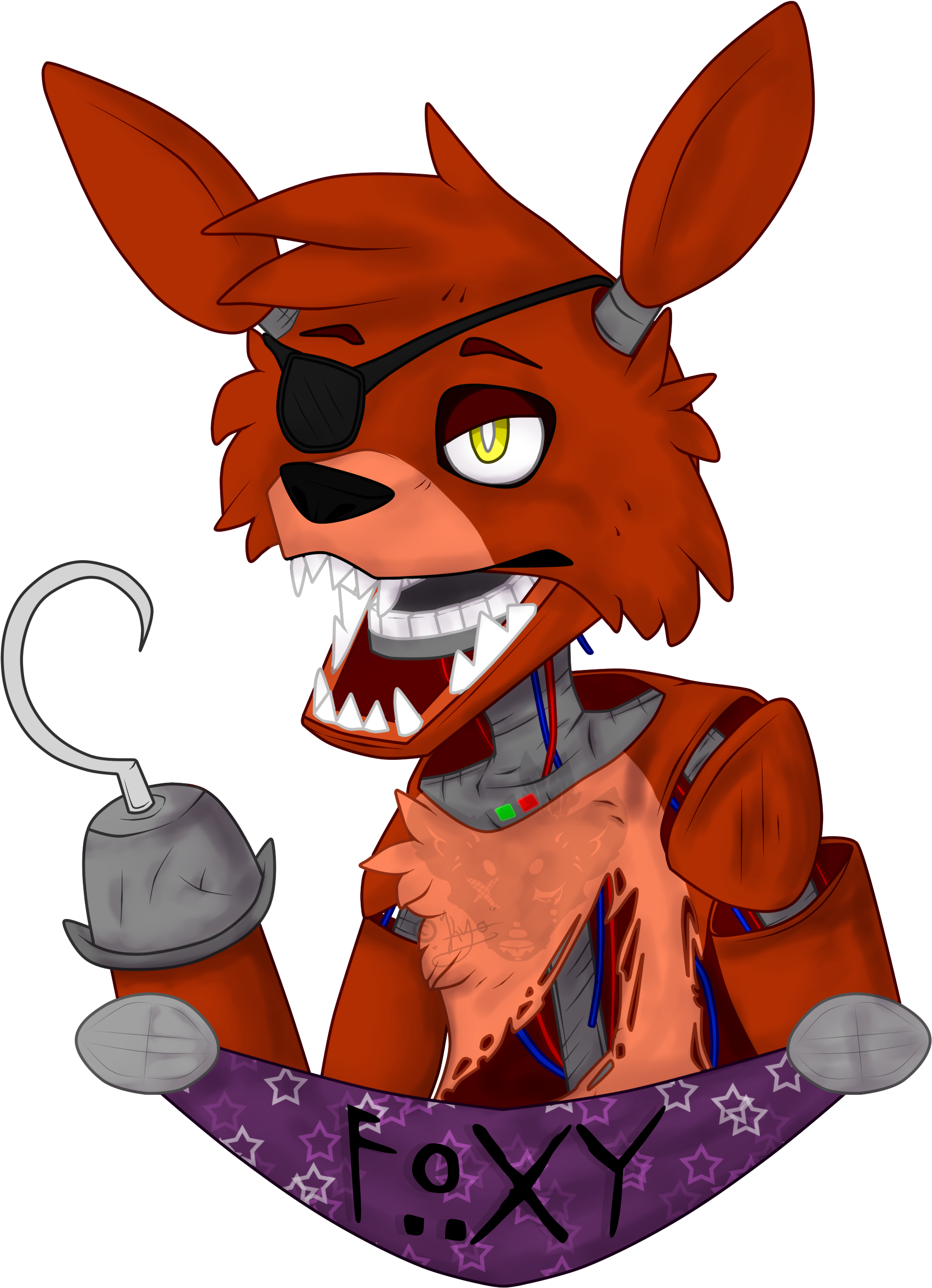 Fnaf - Foxy - Five Nights At Freddy's (2023x2619)