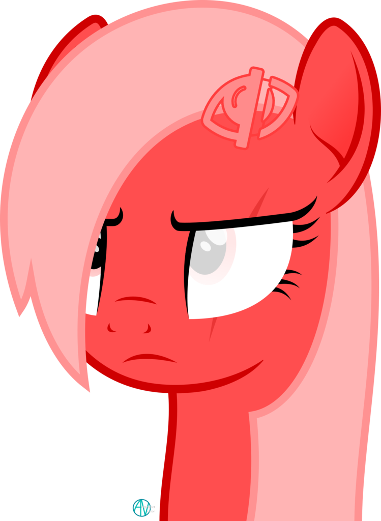 Arifproject, Blind Eye, Bust, Derpibooru, Derpibooru - Sign Of The Horns (749x1024)