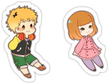 Tokyo Ghoul Hide X Yoriko - Cartoon (375x360)