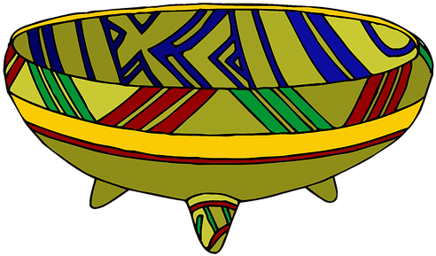 Bowl, Chalice, Container, Pot, Pottery - Bowl (583x340)