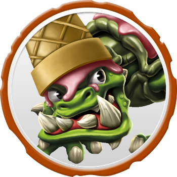 Sundae Slobber Tooth Icon - Activision Skylanders Swap Force Slobber Tooth (350x350)