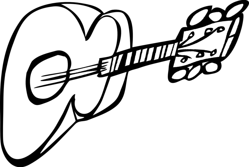January 26, 2018 Yoyoimage Guitar Clipart - Guitar Clip Art (800x536)