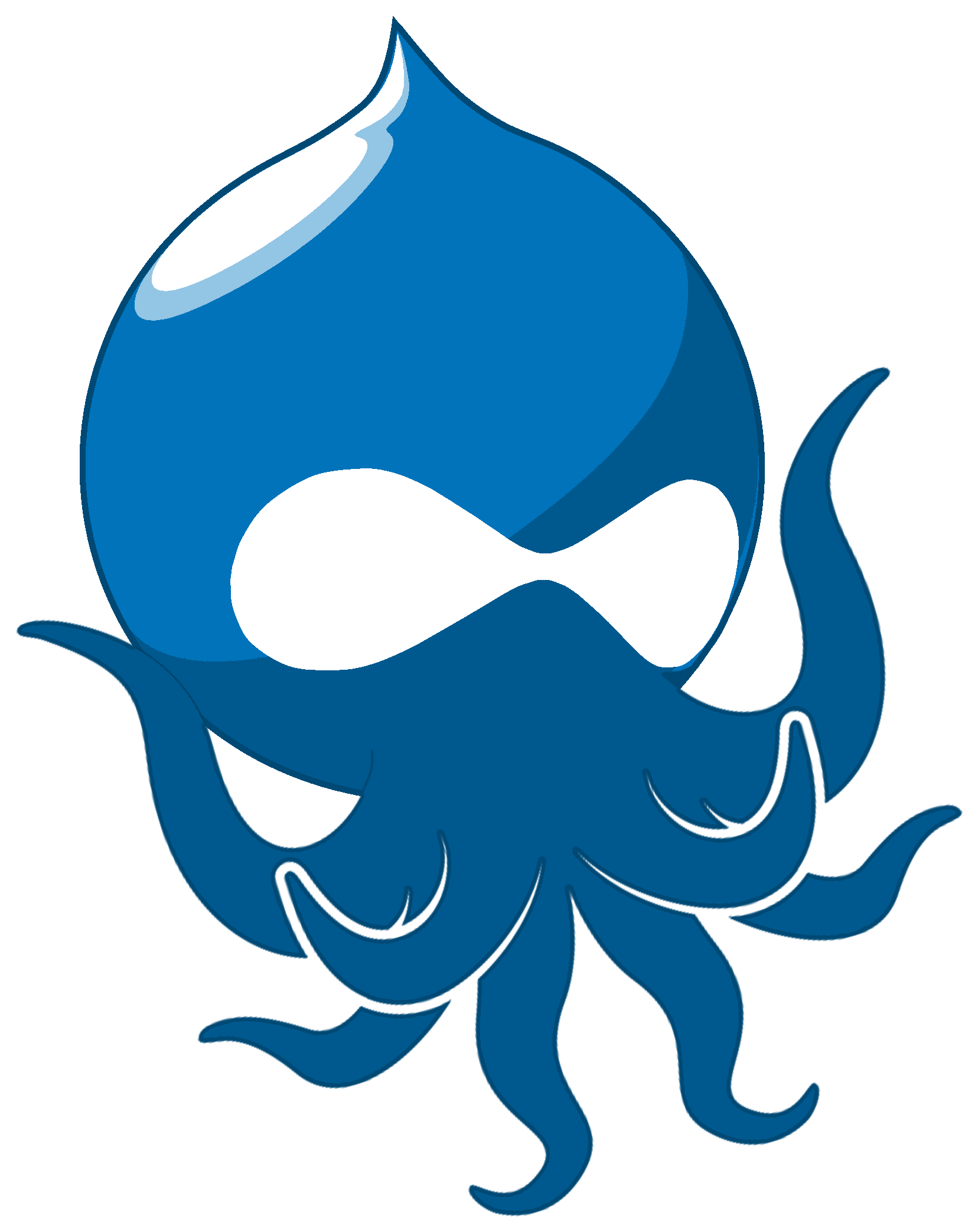 Cthulhu Drupal Icon - Drupal Icons (1800x2200)