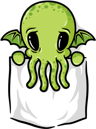 Pocket Cthulhu - Cthulhu Kawaii (571x495)
