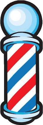 Real Man Goes To Barbershop - Png Barber Shop Png (301x488)