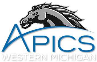 The Premier Student Association For Supply Chain Management - Western Michigan Broncos Logo (429x322)