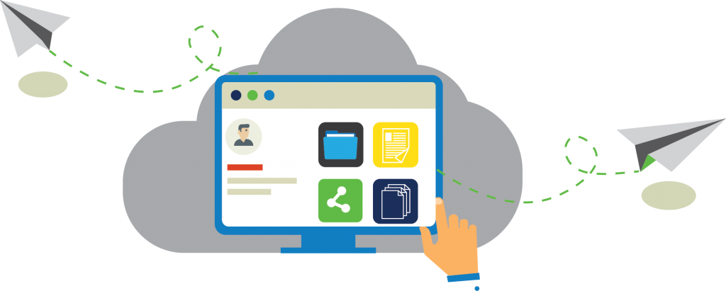 See How Our Customers Are Extending Their Ecm Content - Sharing And Collaboration Png (1024x411)