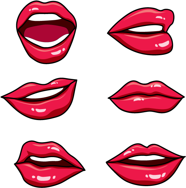 Lip Drawing Kiss Scalable Vector Graphics Clip Art - Kiss Lips Drawing (800x800)