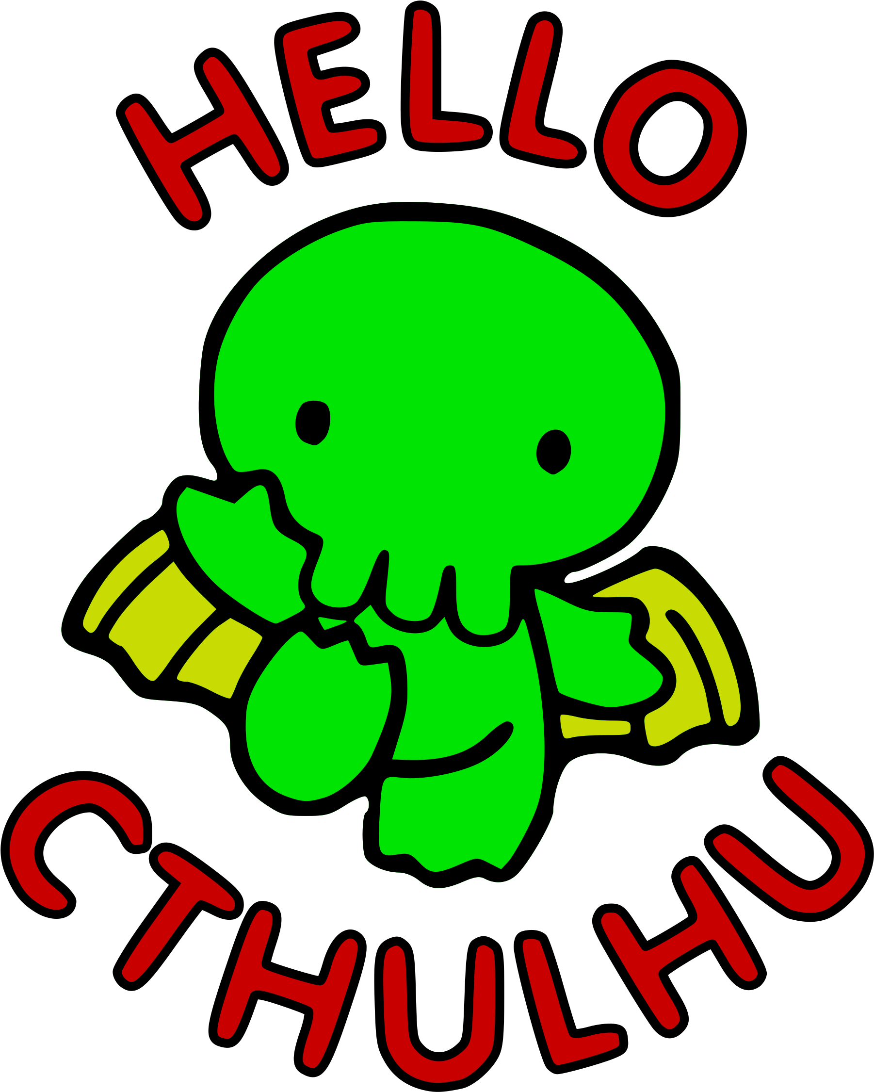 Medium Image - Hello Cthulhu (1913x2400)