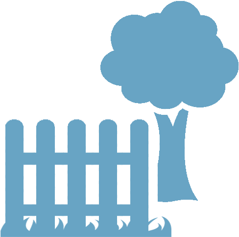 Location - - Garden Blue Icon Png (512x512)