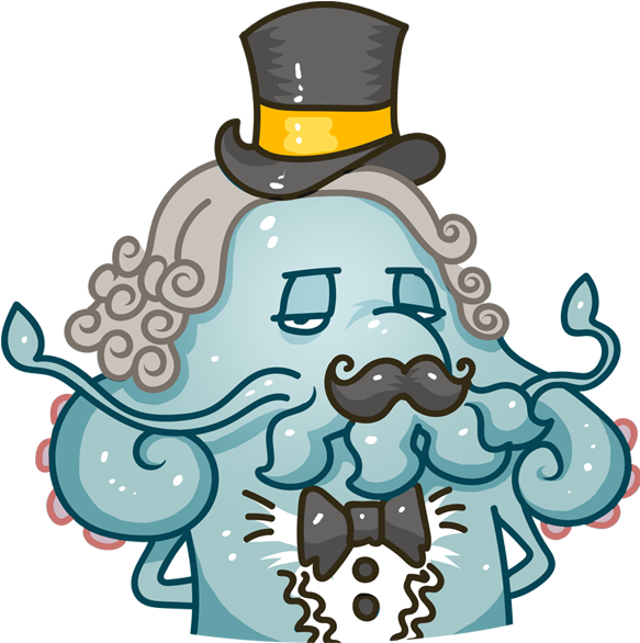 Cthulhu Calls Messages Sticker-6 - Sticker (618x618)