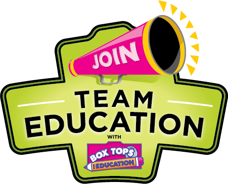 Team Education Logo - Box Tops For Education Clip (451x365)