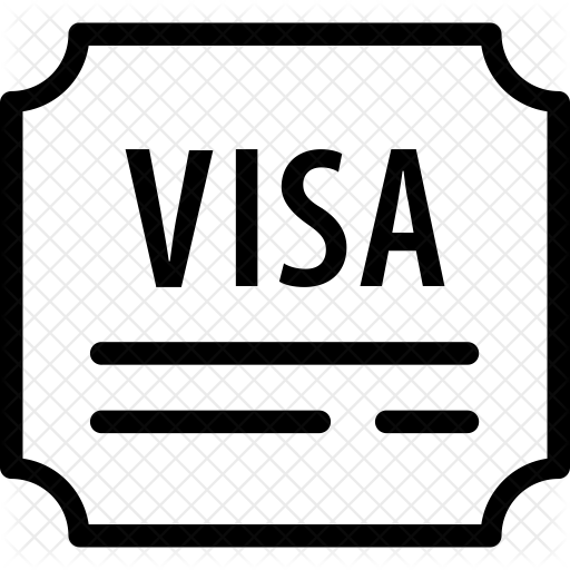 Visa Icon - Travel Visa Icon (512x512)
