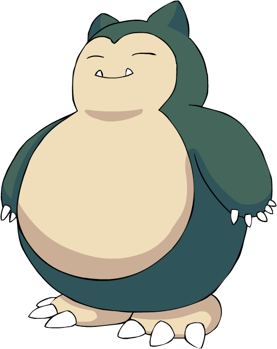 Snorlax - Pokemon Snorlax Png (551x693)