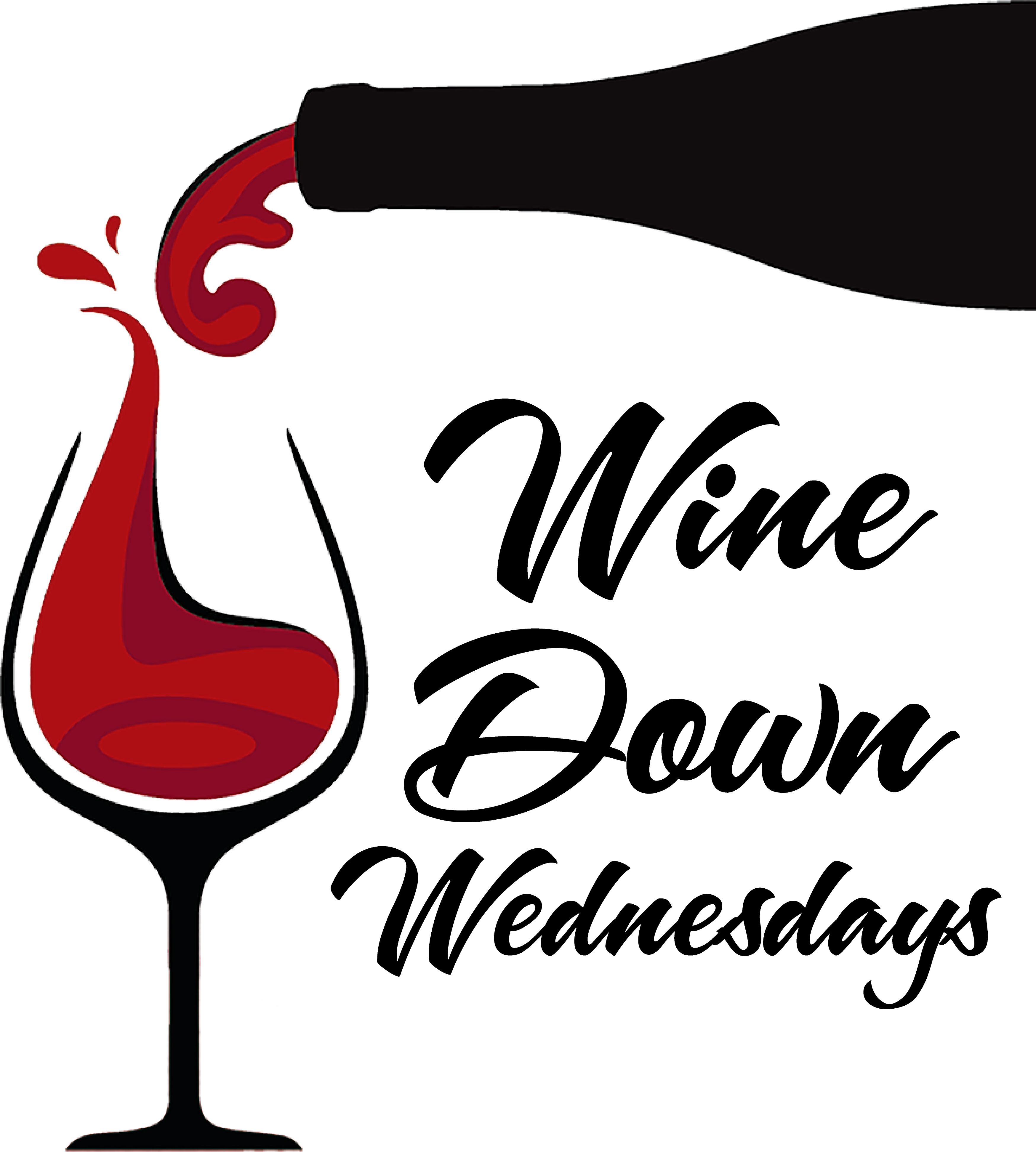 Half-off Bottles Of Wine - Happy Thursday (3600x3962)