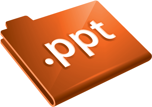 Powerpoint Icon - Omnom Icons - Power Point Folder Icon (512x512)