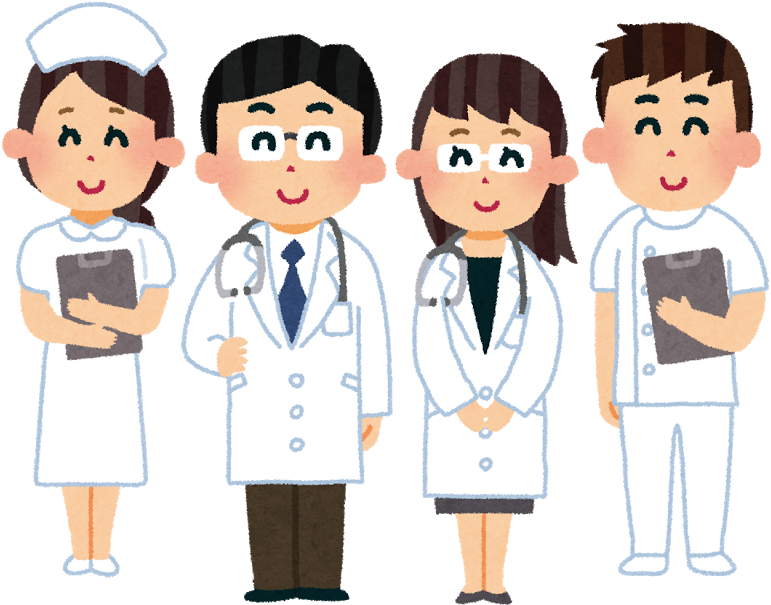 Iryou Doctor Nurse - 医療 従事 者 イラスト (800x750)