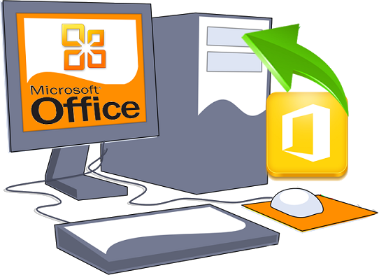 How To Install Microsoft Office - Software (542x393)