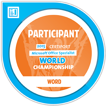 Microsoft Office Specialist World Championship - Circle (352x352)