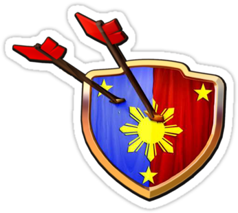 Pinoy - Clash Of Clans Shield (375x360)