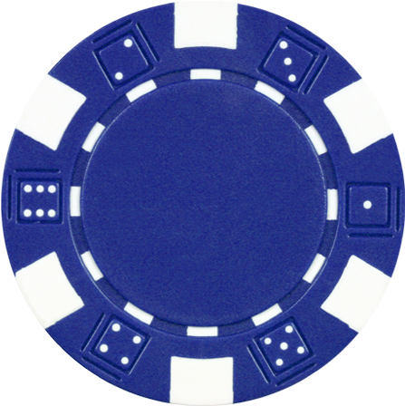 Clay Composite Dice Poker Chips 50 - Light Blue Poker Chips Premier 1000 (464x463)