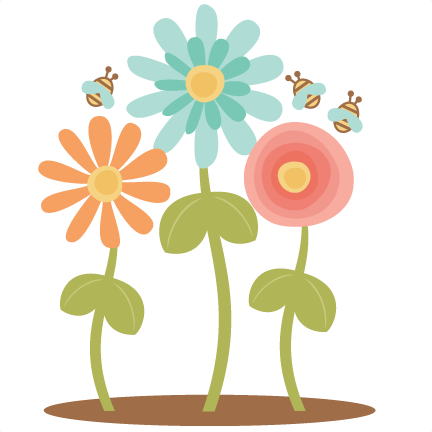 Cute Flower Clipart Png - Cute Spring Clipart (432x432)