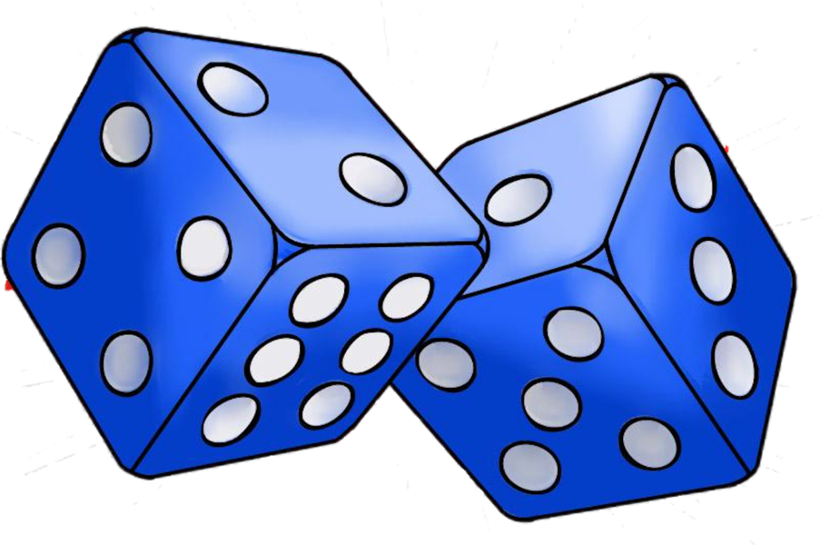Share This Image - Draw A Dice (903x600)