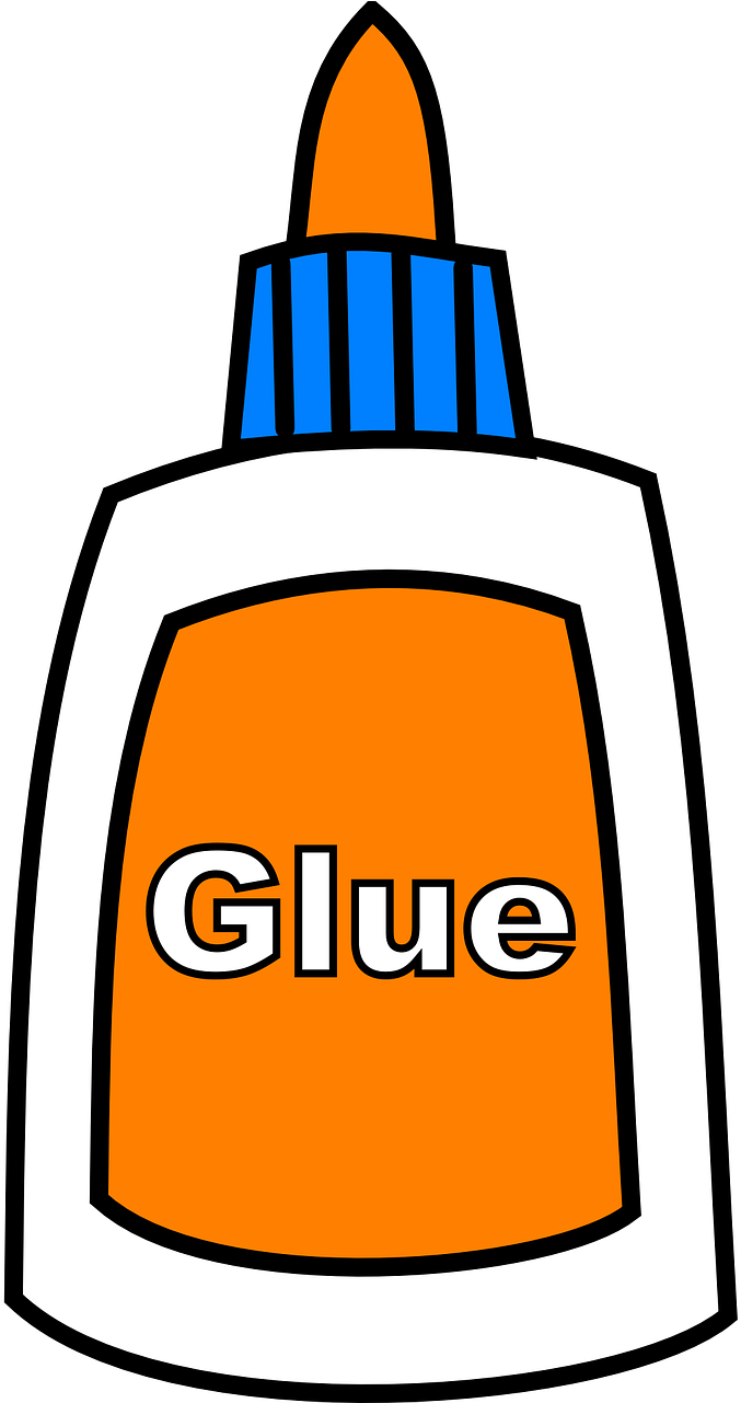Glue-306757 - Glue Bottle Clipart (680x1024)
