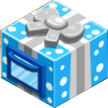 Blue Gift Stove - Home Appliance (355x355)