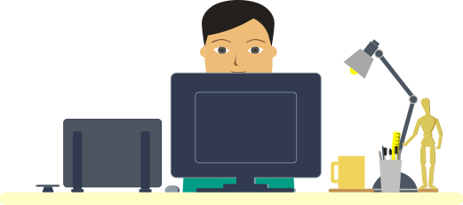 Hire Dedicated Designer - Cartoon (521x231)