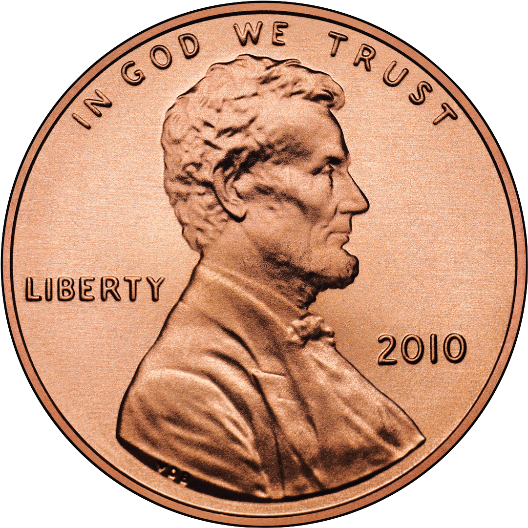 2010 Cent Obverse - Penny Coin (1105x1105)