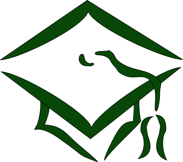 Graduation Cap Clip Art At Clker - Graduation Cap Clip Art (600x532)