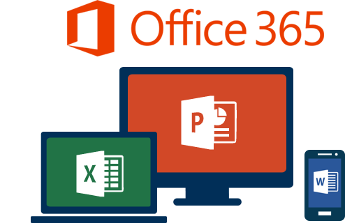 Office When And Where You Need It - Microsoft Office 365 Logo (494x320)