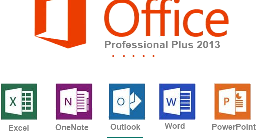 Office Pro Plus 2013 Logos Icons - Microsoft Office 2013 Free Download (526x276)