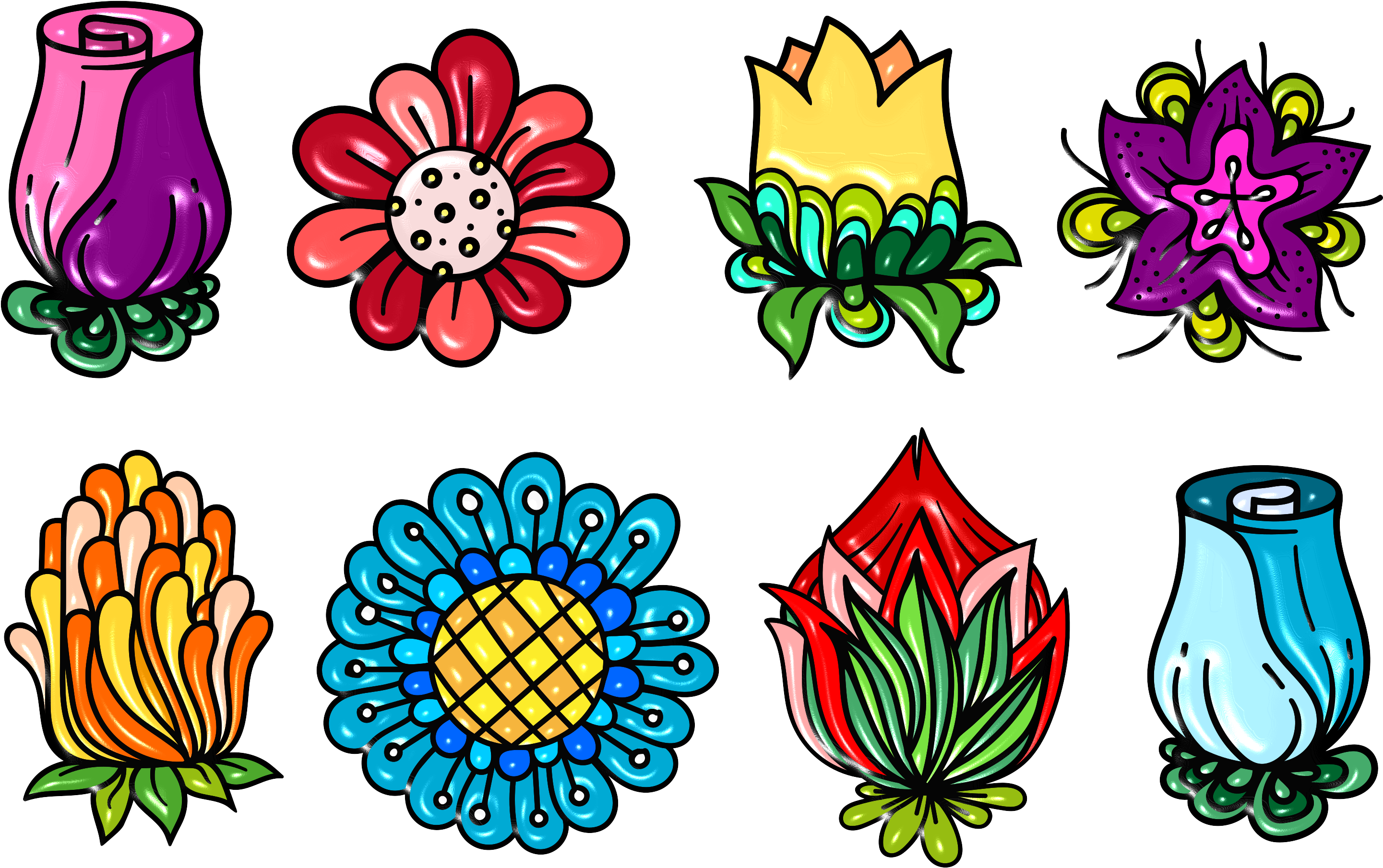 Ornamento Floral 19 By Creaciones Jean - Ornamento Floral 19 By Creaciones Jean (3000x1978)