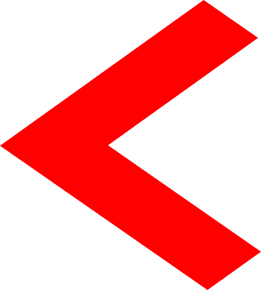 Left Red Arrow Clip Art At Clkercom Vector - Arrow To Left Red (534x594)