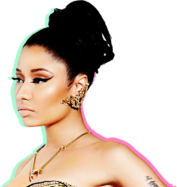 Nicki Minaj Clipart Minaj Png - Nicki Minaj Png (588x620)