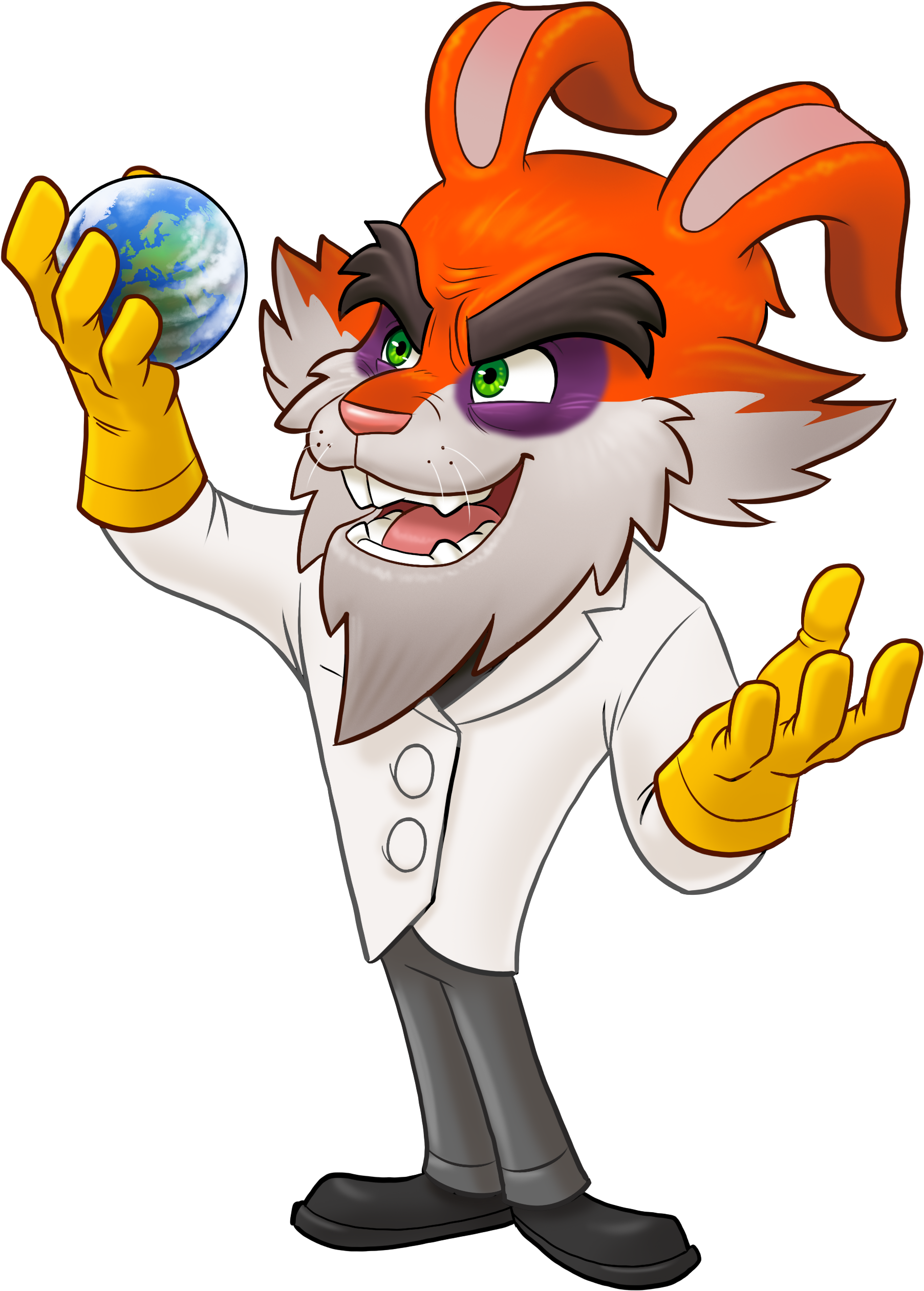 What Can You Expect From The Game Clive 'n' Wrench - Cartoon (2354x2968)