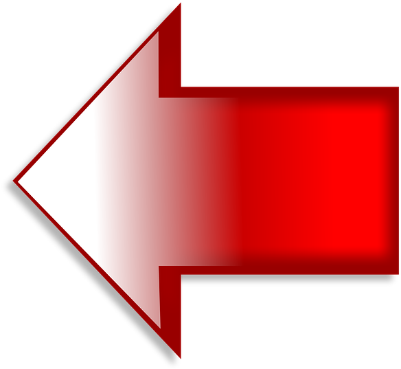 Red Arrow Image 9, Buy Clip Art - Flecha Roja A La Izquierda (720x720)
