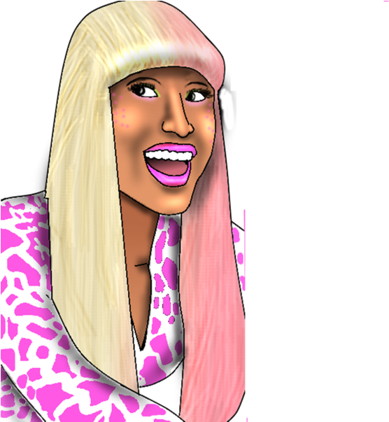 Nicki Minaj Super Bass Preview By Ddog04 On Deviantart - Cartoon (900x602)