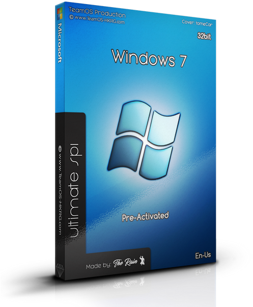 Windows 7 Ultimate Sp1 X86 En Us Esd Feb2018 Pre Activated - Windows 7 (525x606)
