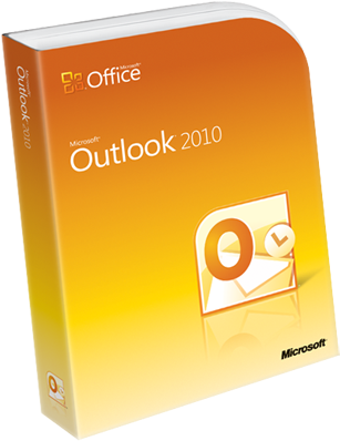 Microsoft Office 2010 Logo Png - Microsoft Office Outlook 2010 (342x450)