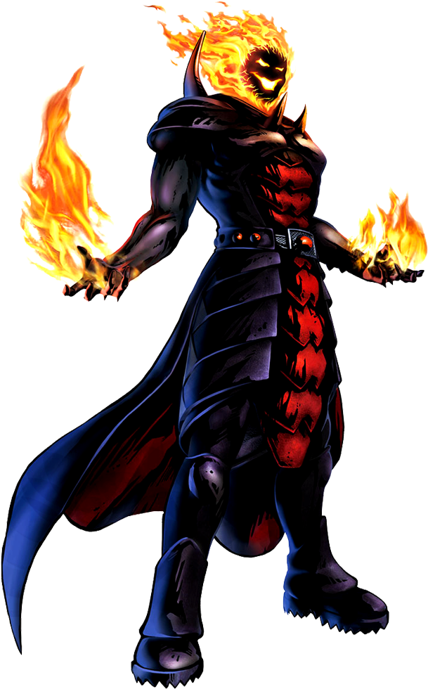 Dormammu The Dread Lord Has Been A Longtime Adversary - Dormammu Capcom Vs Marvel (672x991)