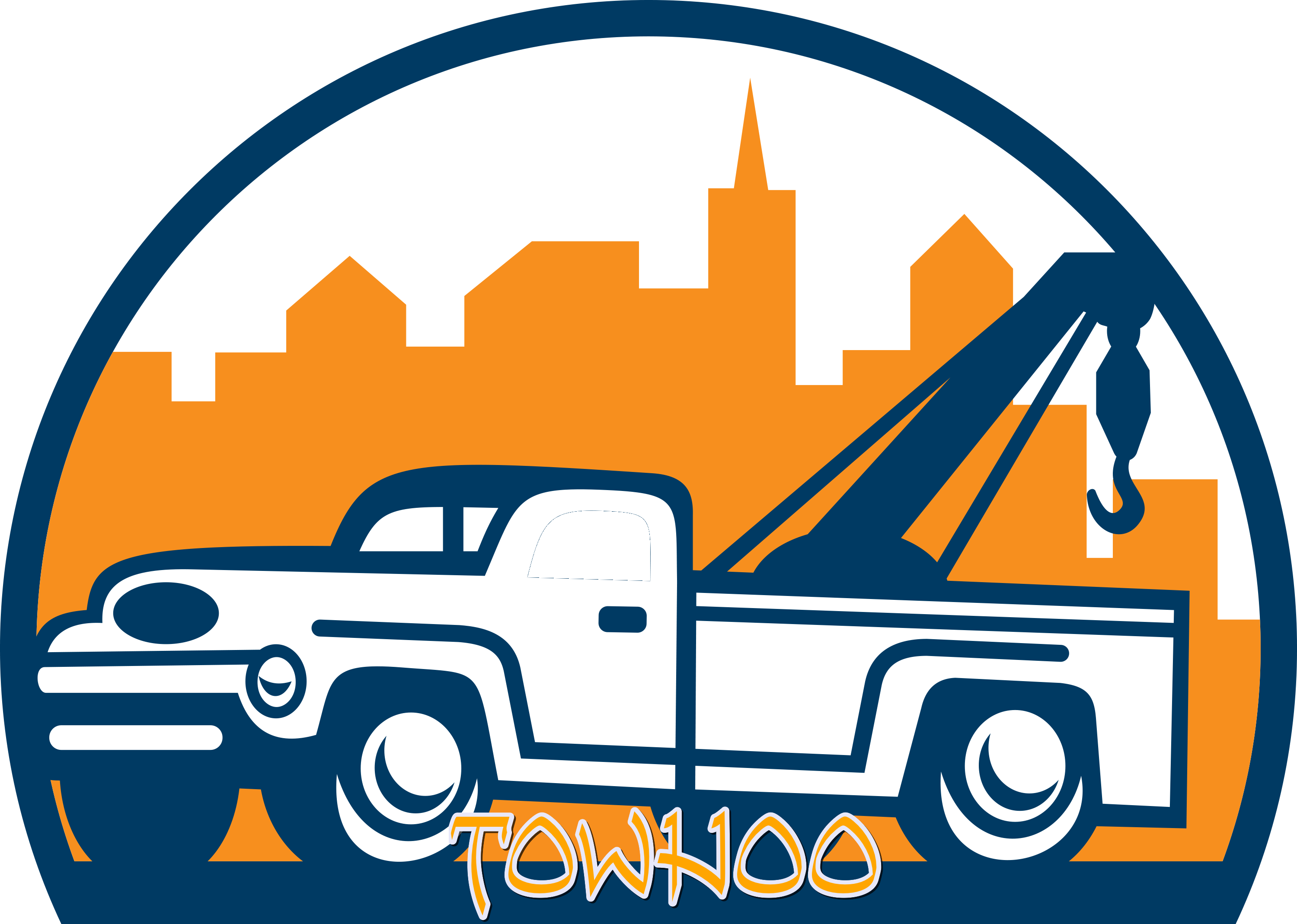 Towhoo - Tow Truck Retro (3000x2138)