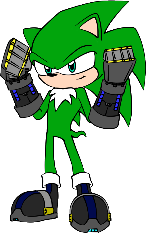 Wrecker- Sonic Oc By Tawogfan2000 - Cartoon (552x847)