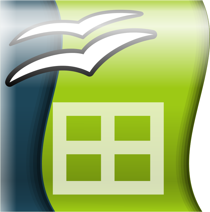 File - Ooocalc - Svg - Openoffice Calc Icon (1200x1200)