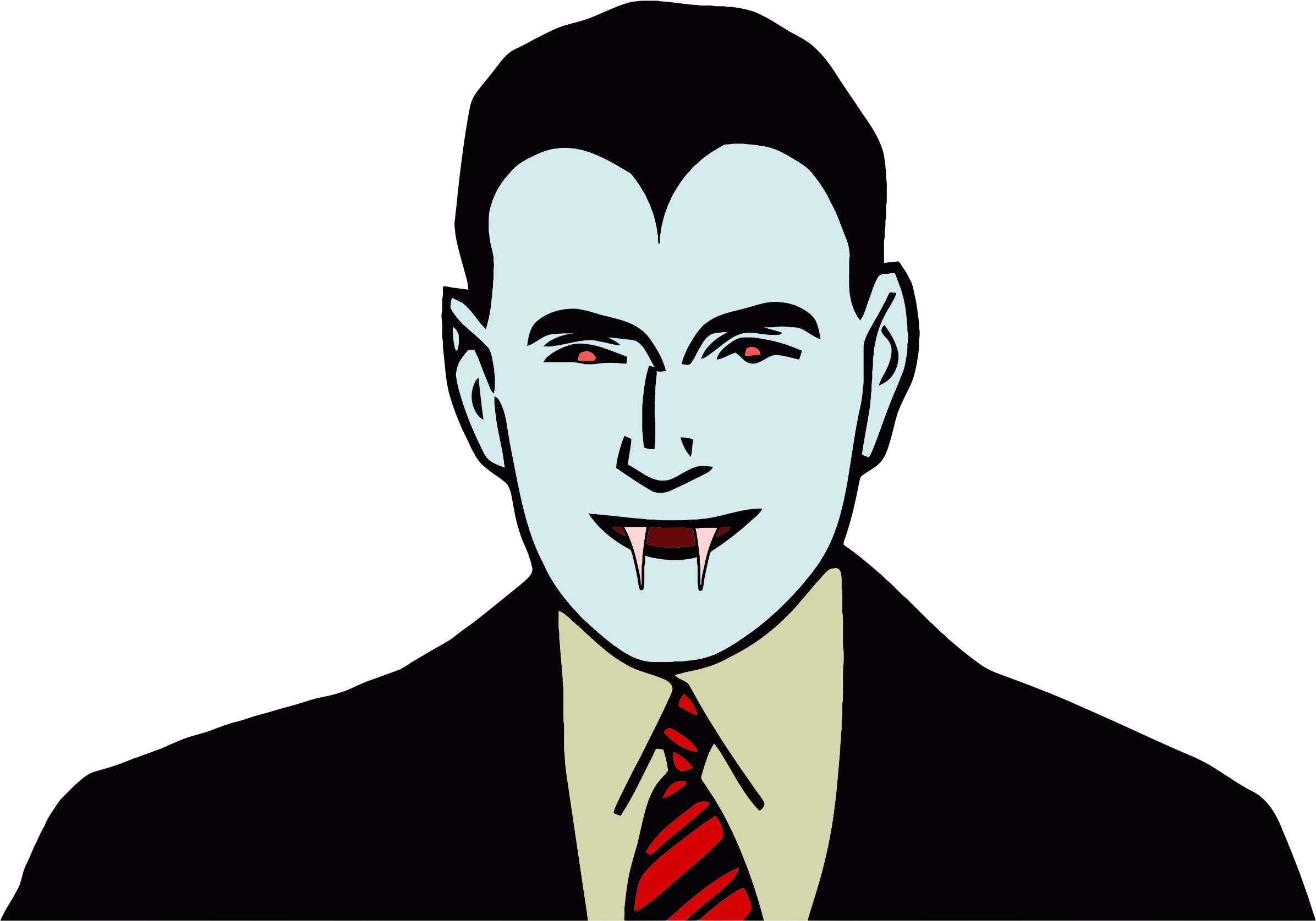 Big Image - Dracula Clipart (2392x1675)