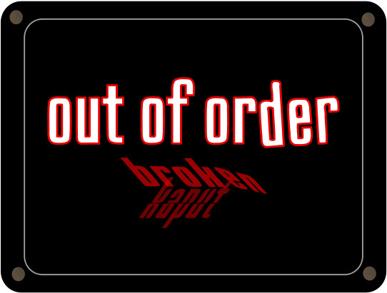Schild Out Of Order Png Images 600 X - Out Of Order Clipart Png (600x454)